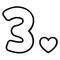 3 3